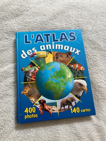 Livre atlas des animaux