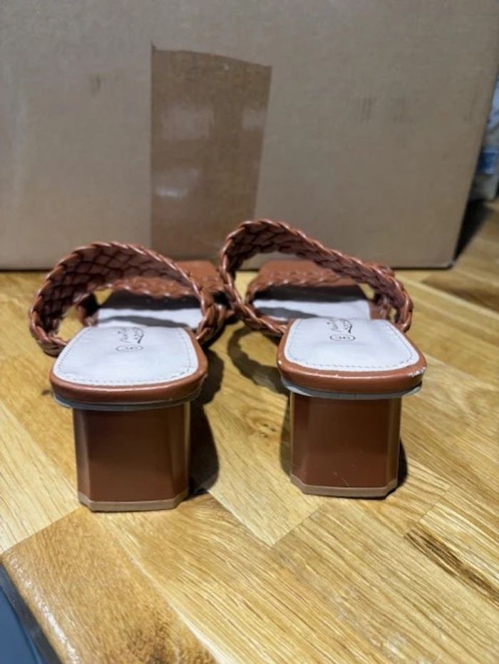 sandales femme marron taille 36 neuves - photo numéro 5