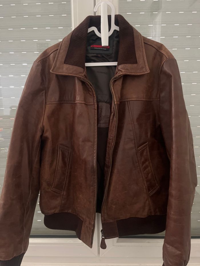 Blouson cuir redskins