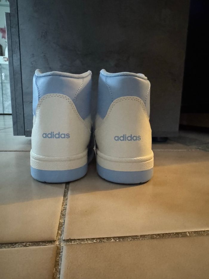 Adidas Break Start Cloud White Glow Blue - photo numéro 4