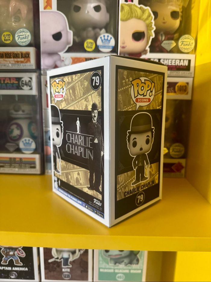 Funko Pop! Icons 79 - Charlie Chaplin - Charlie Chaplin - photo numéro 4