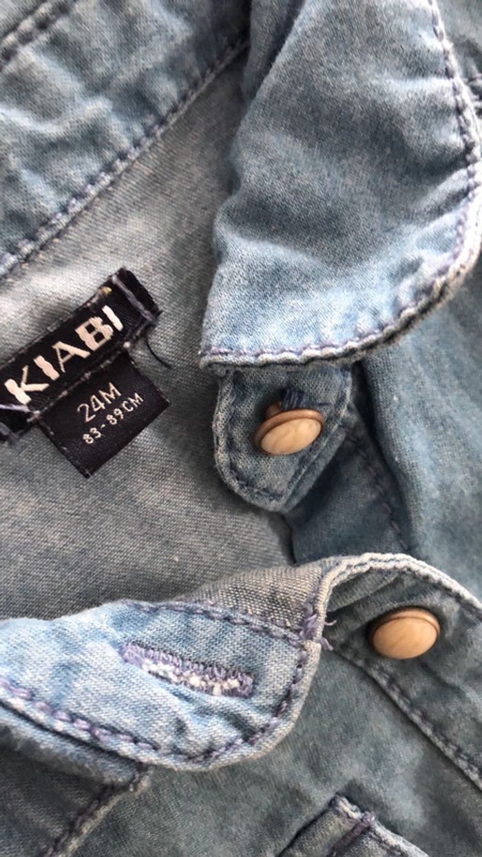 Chemise jeans - photo numéro 2