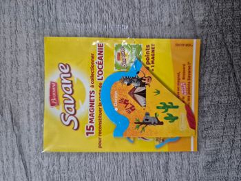 Magnet Brossard carte d'Océanie Darwin