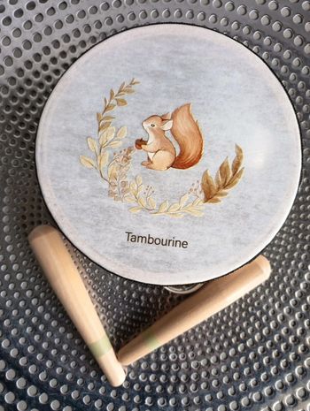 Tambourin  - instrument de musique - éveil musical
