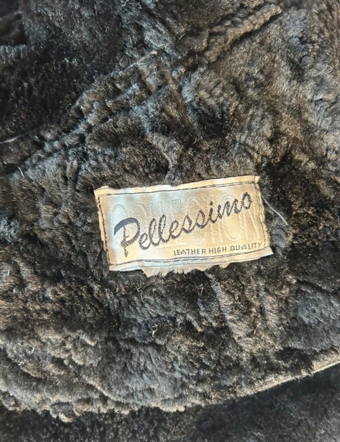 Veste en cuir pelissimo taille 42 - photo numéro 3