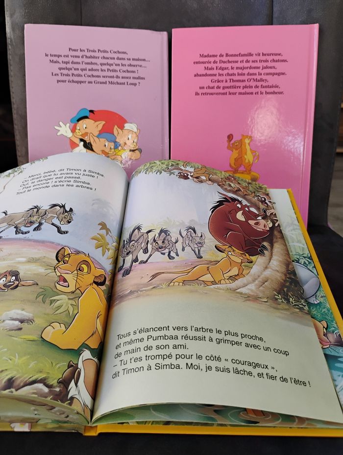Lot de 3 livres Disney - photo numéro 3