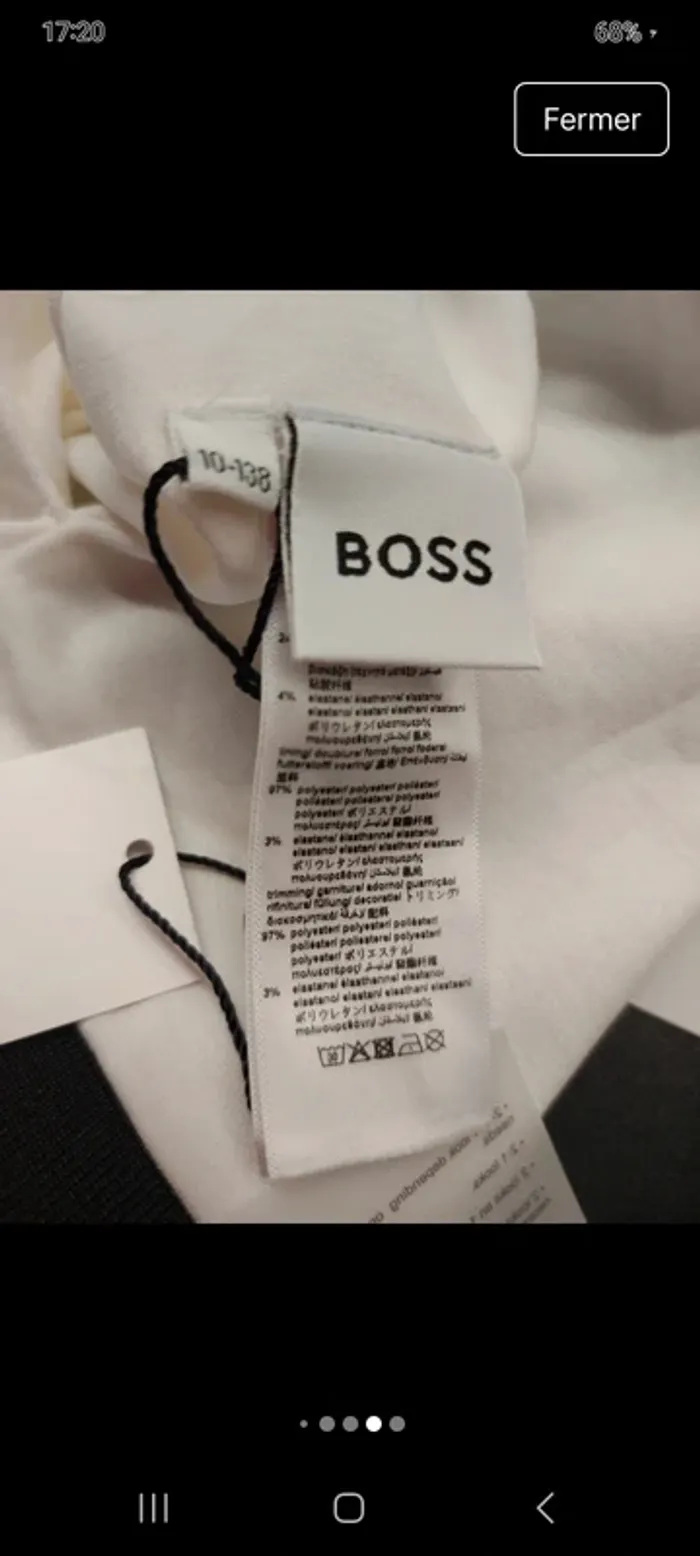 Blouson mi saison boss - photo numéro 4