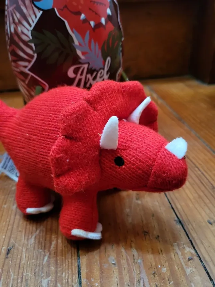 Dinosaure dans son oeuf fusée Axel - photo numéro 3