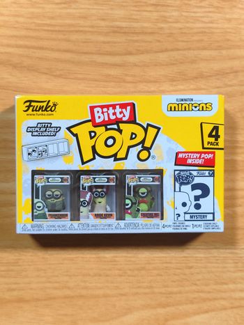 Pack Funko Bitty Pop! Minions - 4 Figurines dont 1 MYSTÈRE