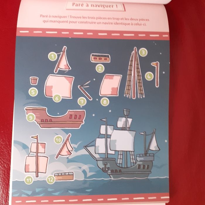 Bloc-jeux 7 ans+ "Logique & Observation" +Crayon fantaisie - photo numéro 8