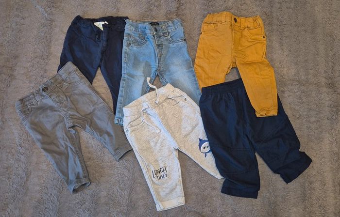 Lot de 4 jeans + 2 joggings