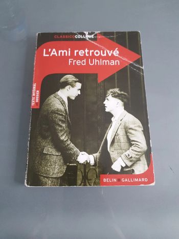 Livre l'ami retrouvé