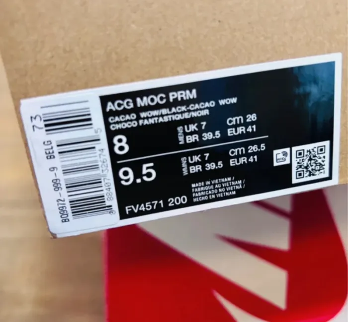 Nike ACG Moc PRM Cacao Wow Brown T41 - photo numéro 7