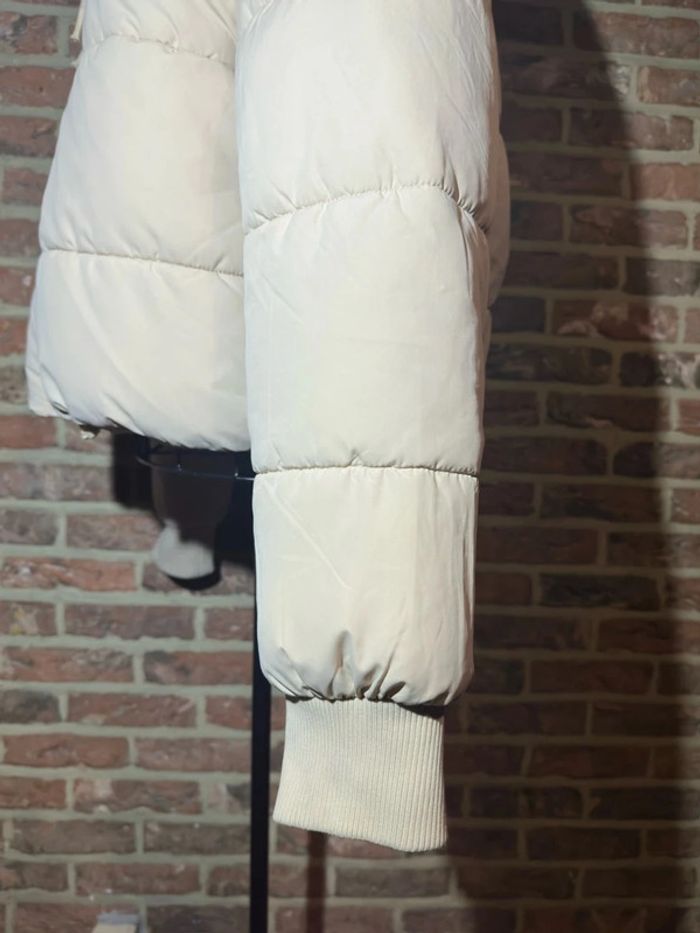 Veste doudoune beige Monki Taille S /36 - photo numéro 7
