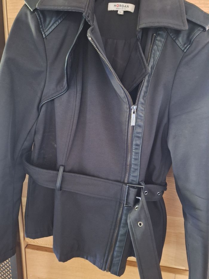 Trench court noir - photo numéro 4