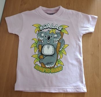 Tee-shirt manches courtes 2 ans fille