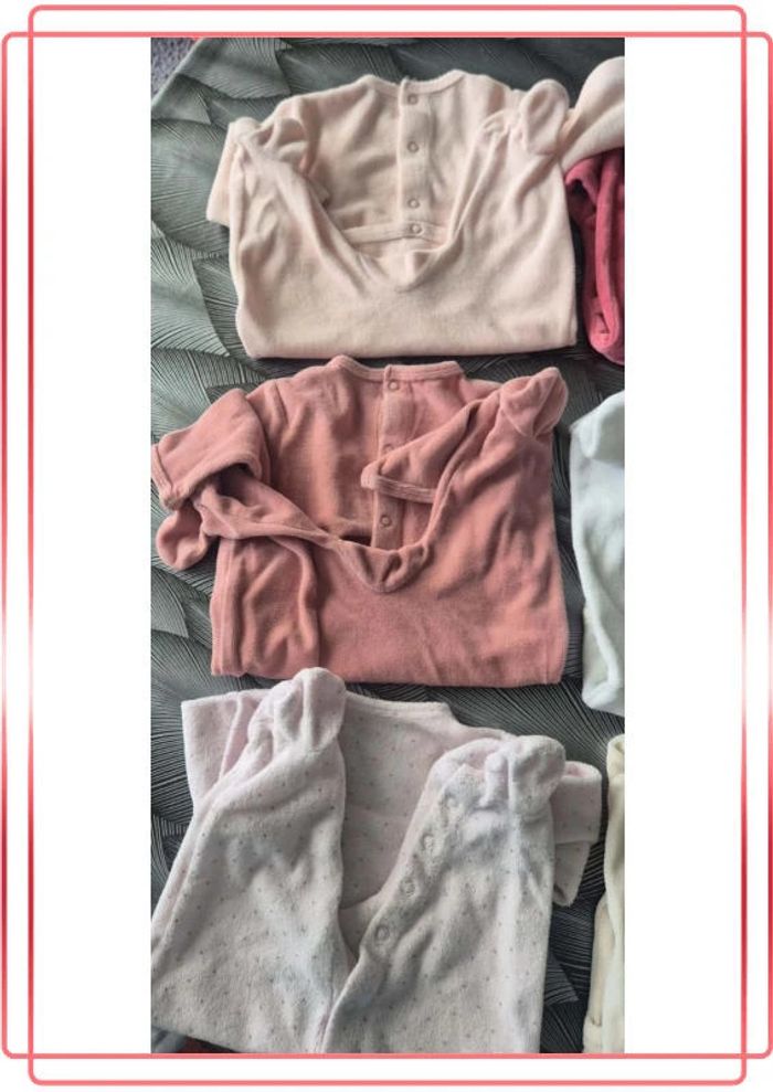 Lot pyjamas velours - photo numéro 4