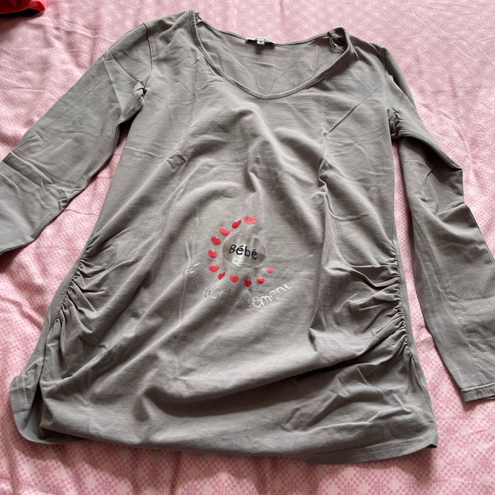 TEE shirt Grossesse manches longues