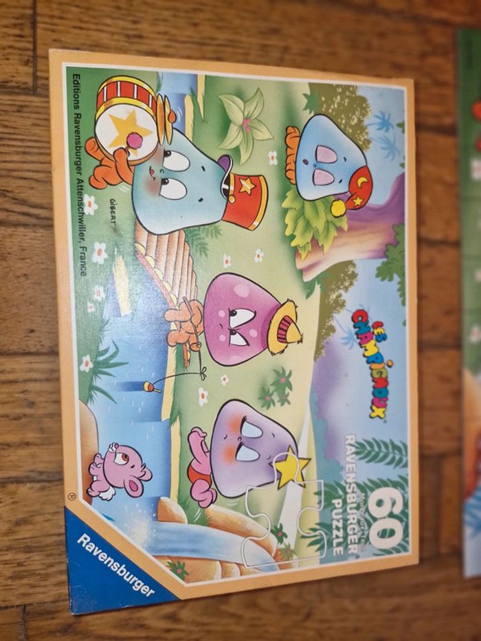 Puzzle vintage les champignoux 1987 - photo numéro 3