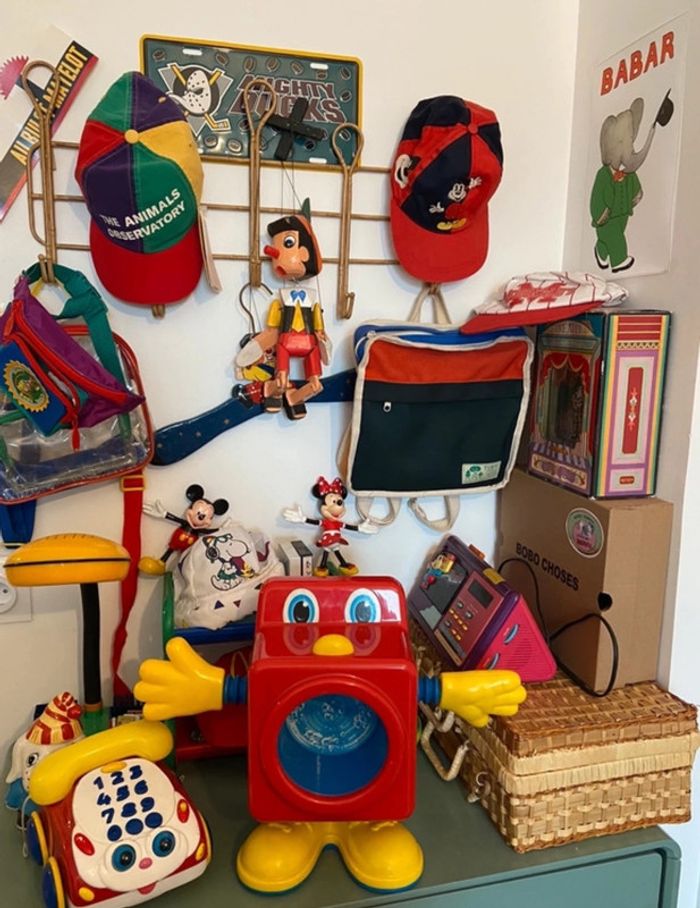 Jouet vintage décoratif machine à laver - photo numéro 2