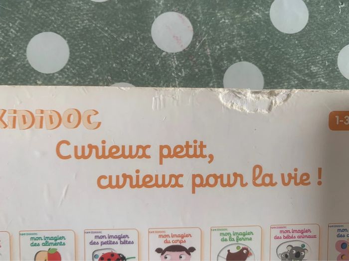 Lot de 5 livres Kididoc 1 à 3 ans - photo numéro 7