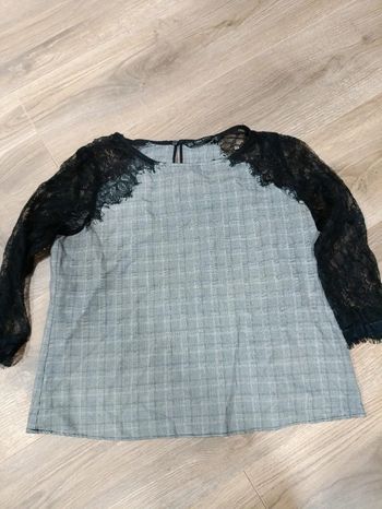 Blouse manches 3/4 zara