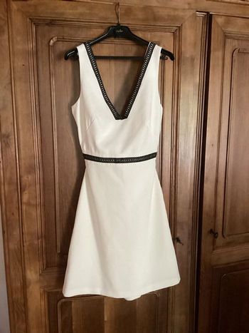 Robe dos nu couleur crème Morgan t36