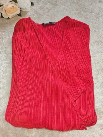 Robe rouge Bershka