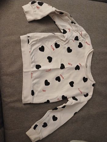 Pull cœur fille