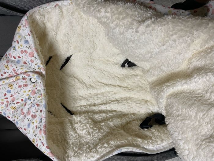 Chancelière poussette Little Dutch – motif fleurs - photo numéro 2