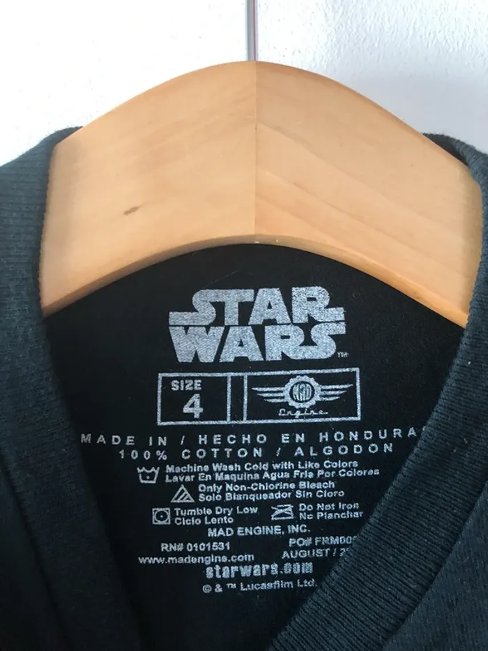 Tee shirt Star Wars 4 ans - photo numéro 3