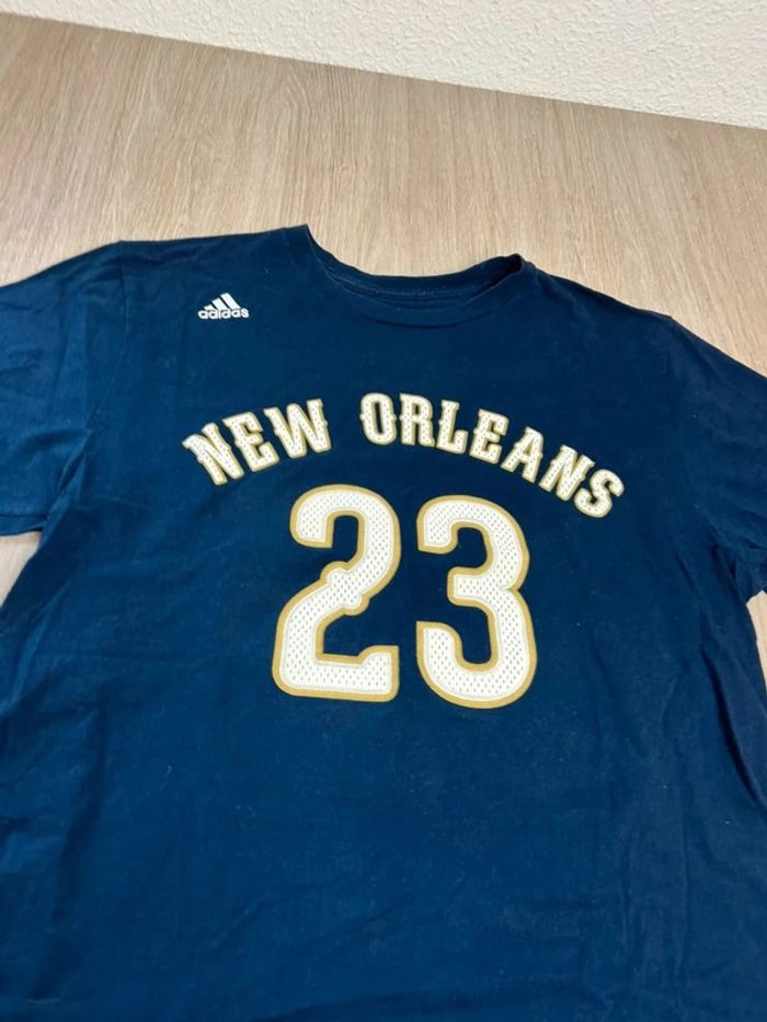T-shirt NBA New Orleans Pelicans Anthony Davis Adidas - Taille L (70x48cm) - photo numéro 2