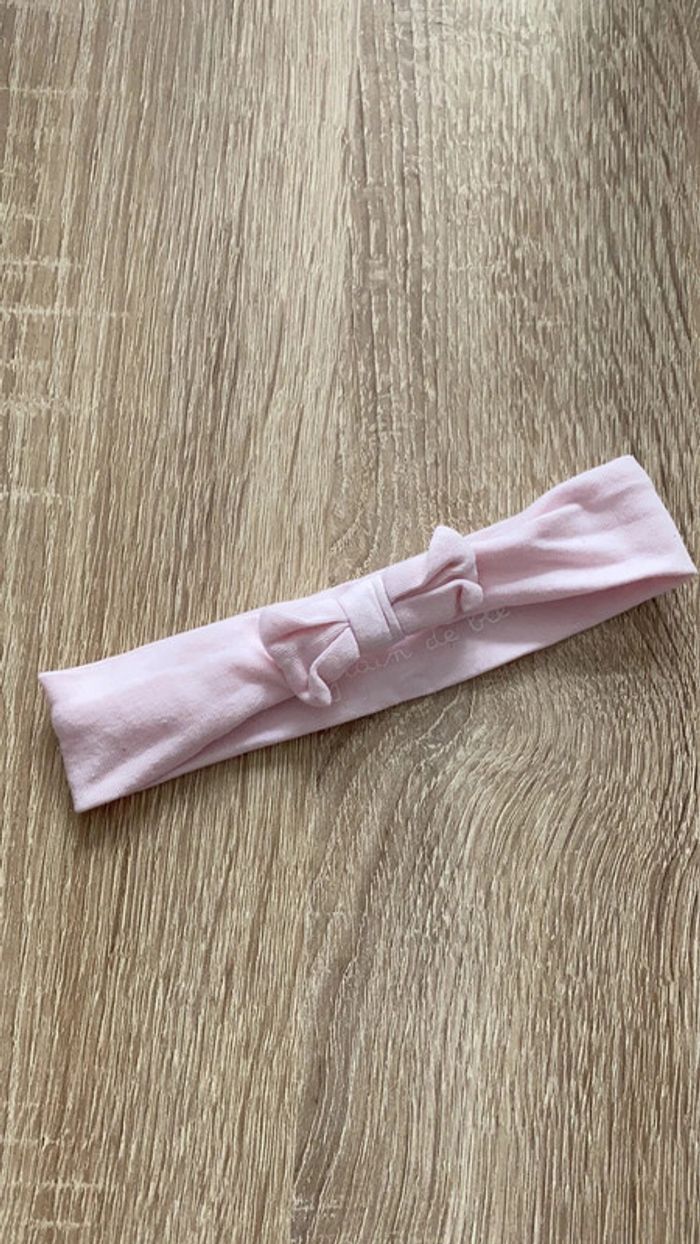 Bandeau rose grain de blé