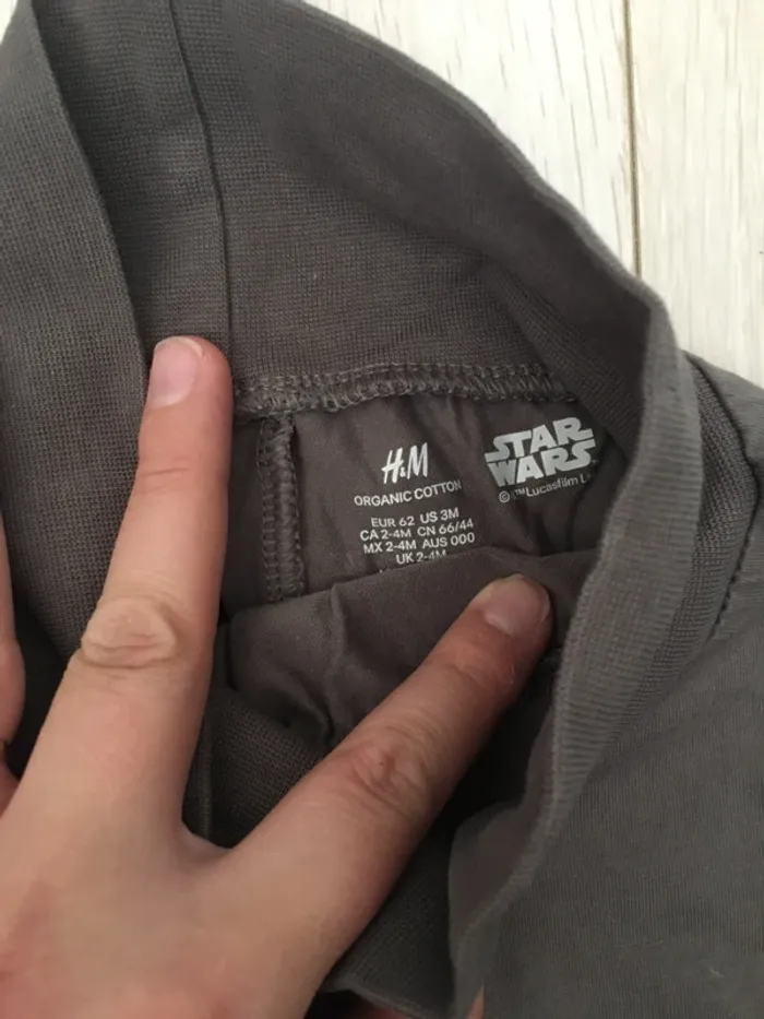 Ensemble body Star Wars 3 mois - photo numéro 5