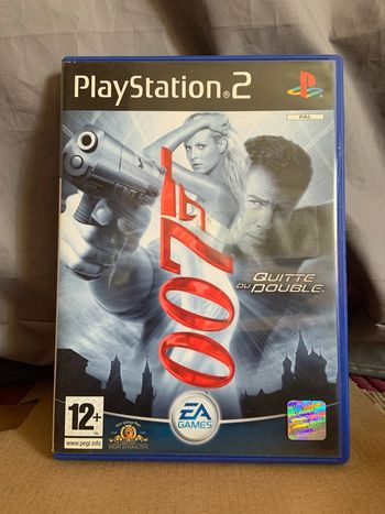 007 Quitté ou Double Jeu ps2