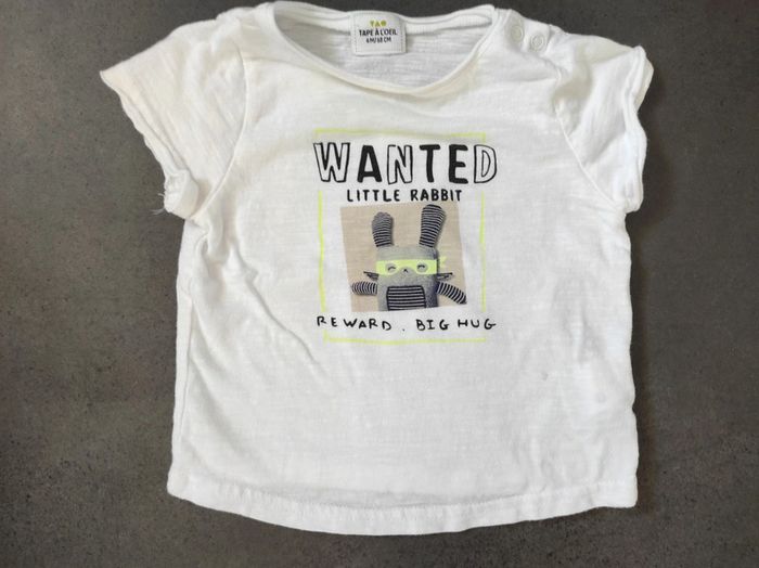 Tee-shirt bébé manches courtes