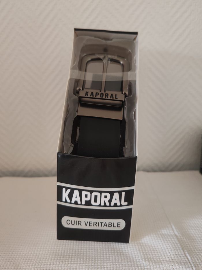 Ceinture boucle belt homme Homme Kaporal. - photo numéro 2