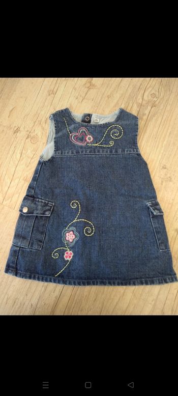 Robe 👗 en jean - 6 mois