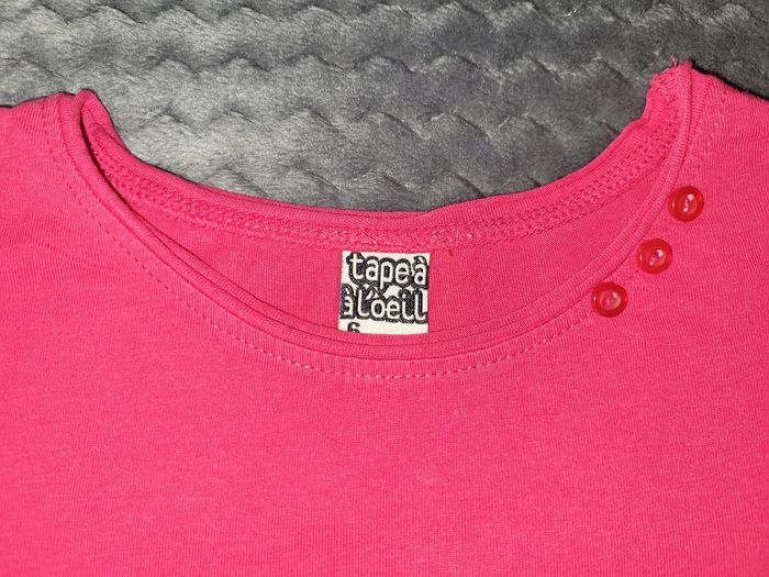 T-shirt à manches courtes taille 6 ans - photo numéro 2