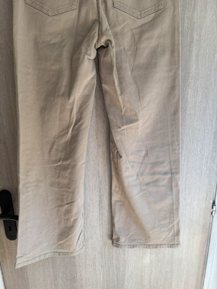 pantalon large beige - H&M - T40 - photo numéro 9