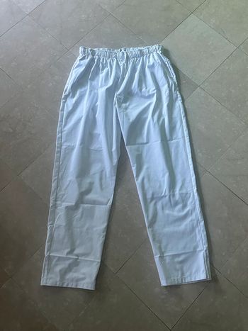 Manelli Pantalon blanc pour esthéticienne
