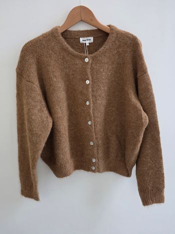 Gilet camel taille unique in april 1986