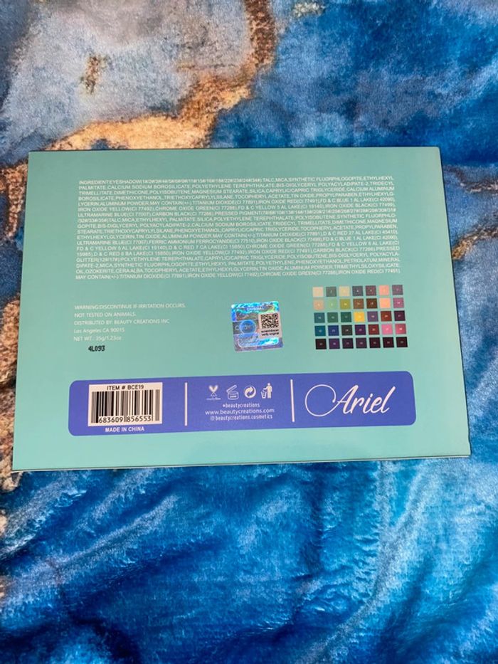 Palette Beauty Créations Ariel Disney 35 fards - photo numéro 2