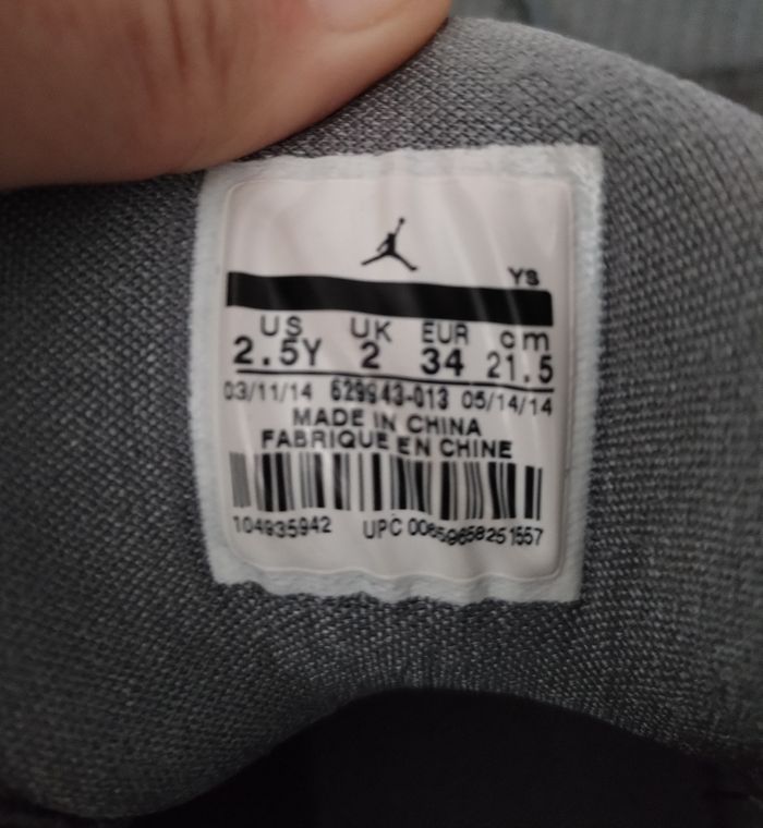 Air Jordan Flight Origin 2 en cuir Pointure 34 - photo numéro 5