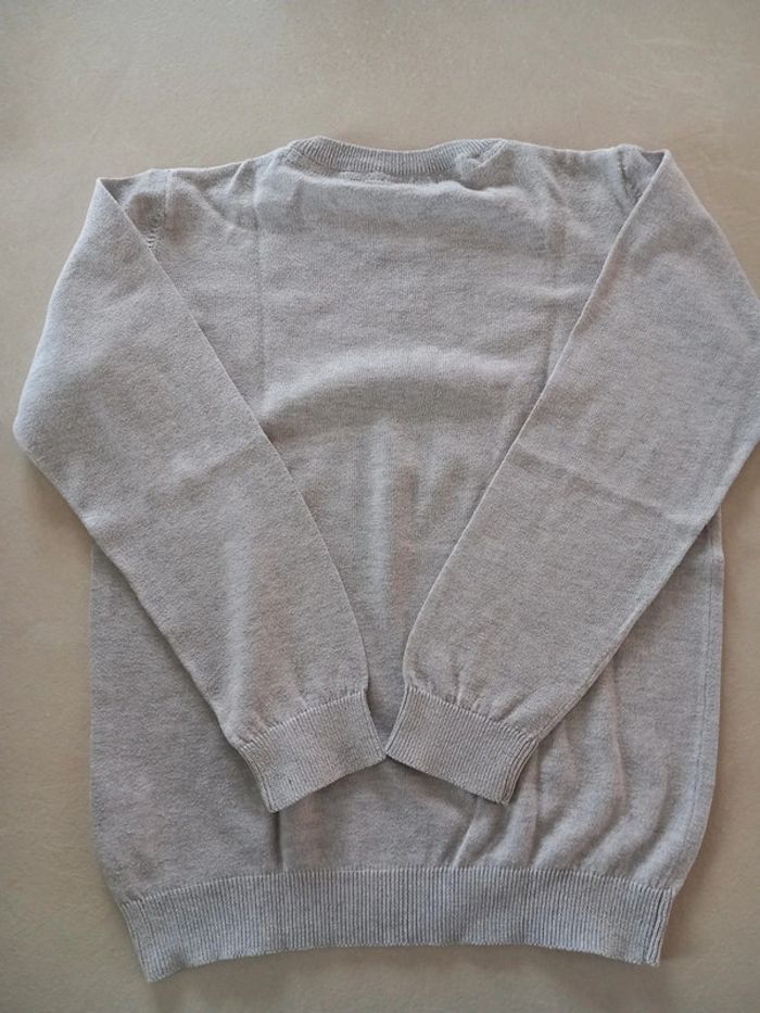 Pull gris - photo numéro 2