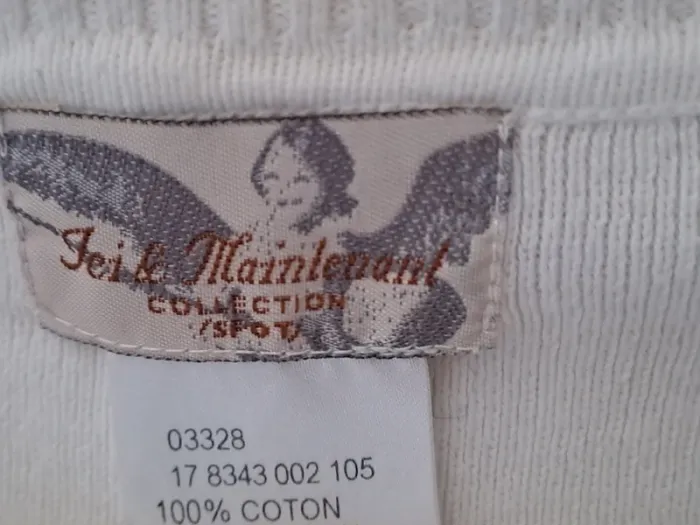 Top blanc Ici et maintenant Taille 3 - photo numéro 6