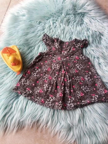 🐮 robe fleurie hetm 1 mois 🐮