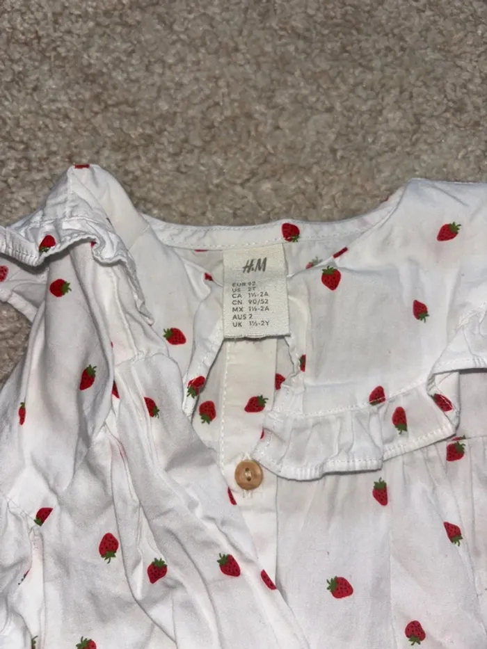 Chemise fraise H&M - photo numéro 3