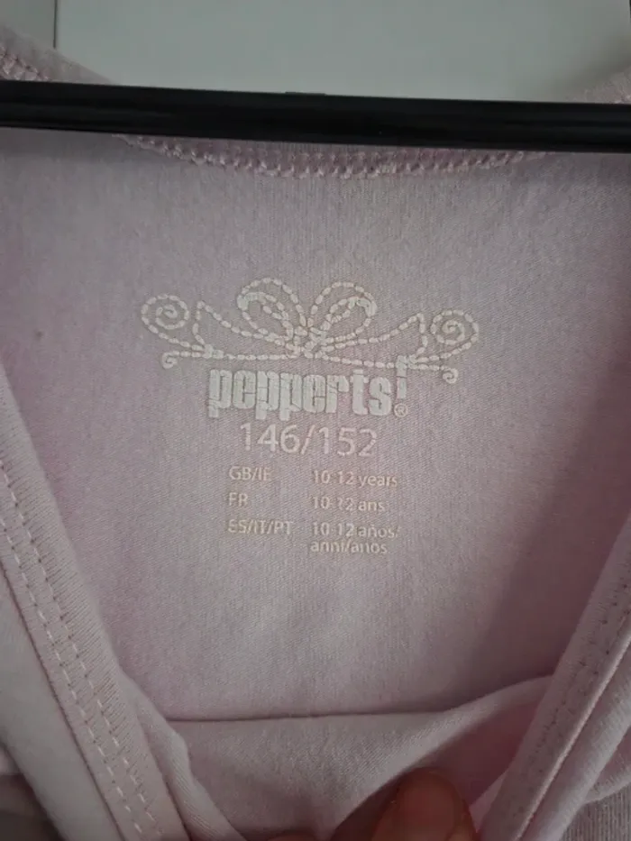 Lot 2 t-shirts débardeurs fille taille 10/12 ans - photo numéro 4