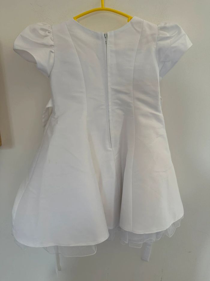 Robe de cérémonie fille blanche 18 mois - photo numéro 7